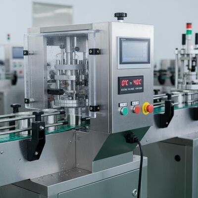 Máquina de sellado automática de 0 a 40 °C, tensión eléctrica de 110 V a 220 V, optimizada para operaciones de sellado y precisión