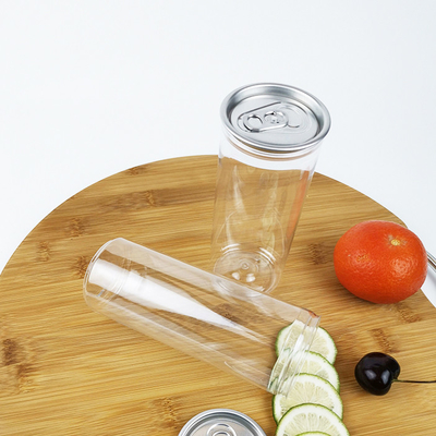 latas plásticas cilíndricas del almacenamiento de la comida 330ml para almacenar la leche del té