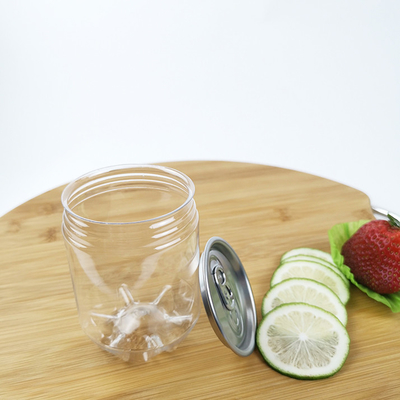 La parte inferior 250ml de la flor ACARICIA las botellas de agua con la cubierta fácil Juice Beverage del tirón