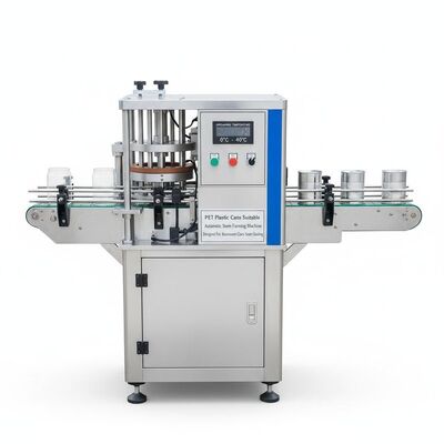 Máquina formadora de costuras automática para latas de plástico PET Temperatura de funcionamiento 0 °C 40 °C Diseñada para sellado de costuras de latas de aluminio