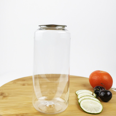 las botellas vacías del envase del claro 700ml pueden las bebidas de los aceites esenciales de las tapas
