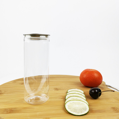envases de bebidas de las botellas plásticas transparentes cilíndricas 330ml para la leche del té
