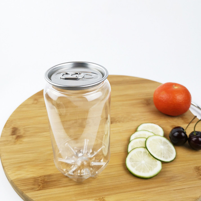 Las latas plásticas del almacenamiento de 0,45 litros secaron las botellas plásticas de la comida con las tapas rápidas