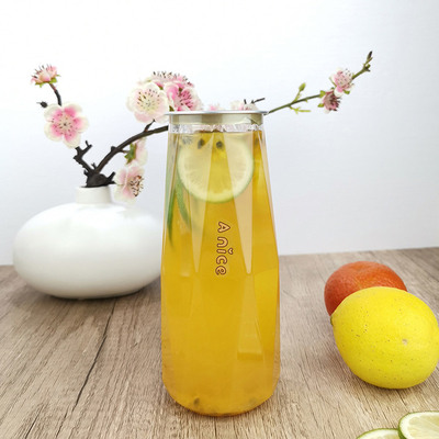 impresión de pantalla de la mercancía seca de 500ml Diamond Shape Plastic Beverage Cans