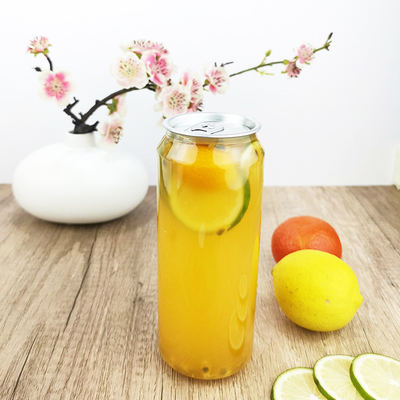 cubierta del tirón de Juice Container Jars With Easy del ANIMAL DOMÉSTICO de 500ml Juice Storage Bottles Plastic