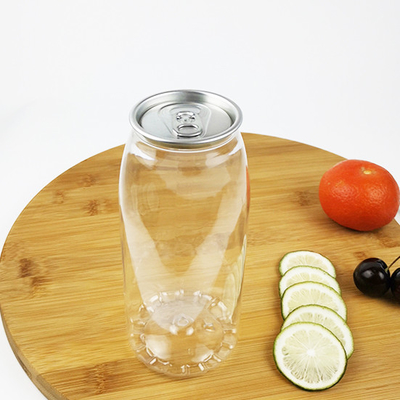 Botella de agua de plástico PET de 650 ml con tapas para dulces, sales de baño, aceites esenciales
