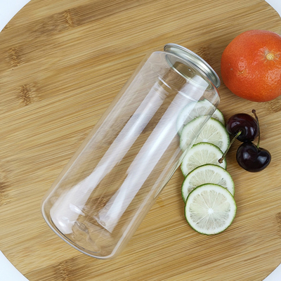 Botellas de agua plásticas del claro 700ml con el aliño de ensaladas de los aceites esenciales de las tapas de la poder