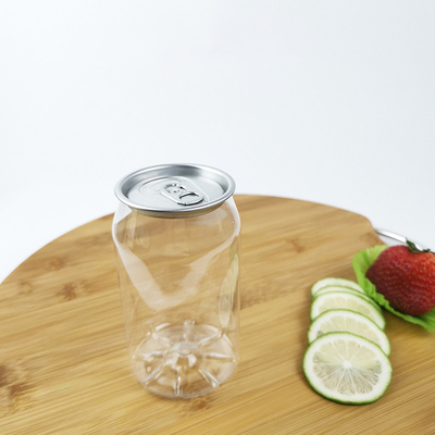 las botellas de agua plásticas 330ml despejan el aliño de ensaladas cilíndrico de las sales de baño del caramelo