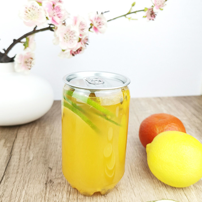 contenedor de almacenamiento transparente 350ml con los Smoothies rápidos de la tapa