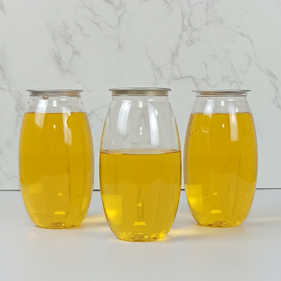 Envases de plástico duraderos para bebidas de 500 ml en forma de oliva
