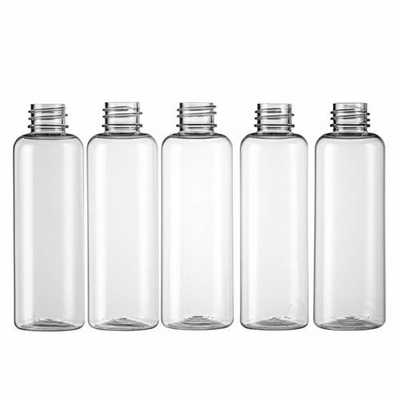 Botellas de plástico reutilizables con diseño simple y acabado de cuello 18/20 Simple