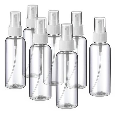 Impresión en pantalla Botellas de spray de plástico vacías con la función de tapa de extracción fácil incluida