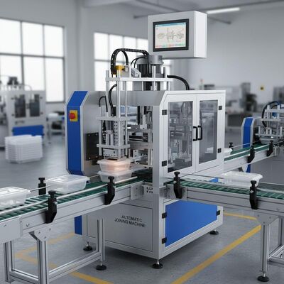 200360550mm Máquina Automática de Unión con Velocidad de Sellado 2s Entregando Rendimiento en Líneas de Ensamblaje de Contenedores