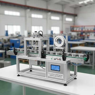 Diámetro de sellado 45mm 130mm Máquina de sellado automática totalmente automática Potencia nominal 0,14KW Adecuada para la integración de la línea de embalaje