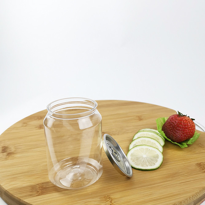 Botellas de agua del claro del PLA 250ml con la bebida fácil del agua de la comida de la cubierta del tirón